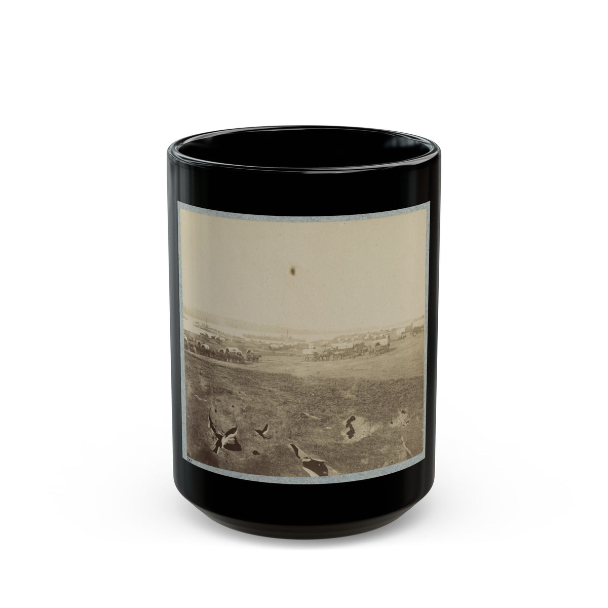 Belle Plain Landing, Va., May, 1864 (U.S. Civil War) Black Coffee Mug