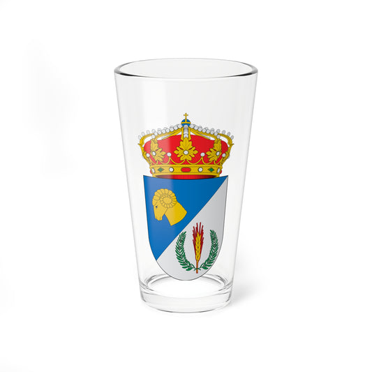 Escudo de El Buste (Spain) (Coat of Arms) Pint Glass 16oz