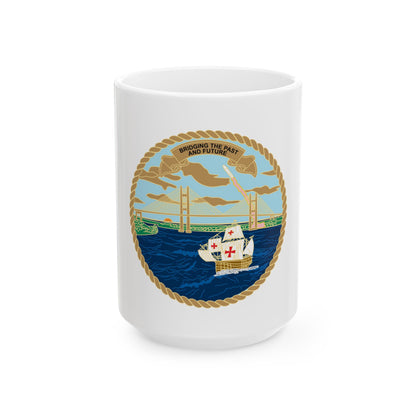 USCG Sector Jacksonville Bridge (U.S. Coast Guard) White Coffee Mug