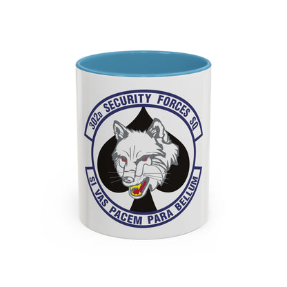 302d Security Forces Squadron (U.S. Air Force) Accent Coffee Mug