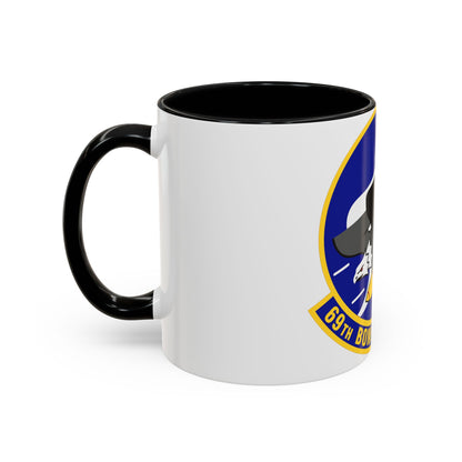 69th Bomb Squadron (U.S. Air Force) Accent Coffee Mug