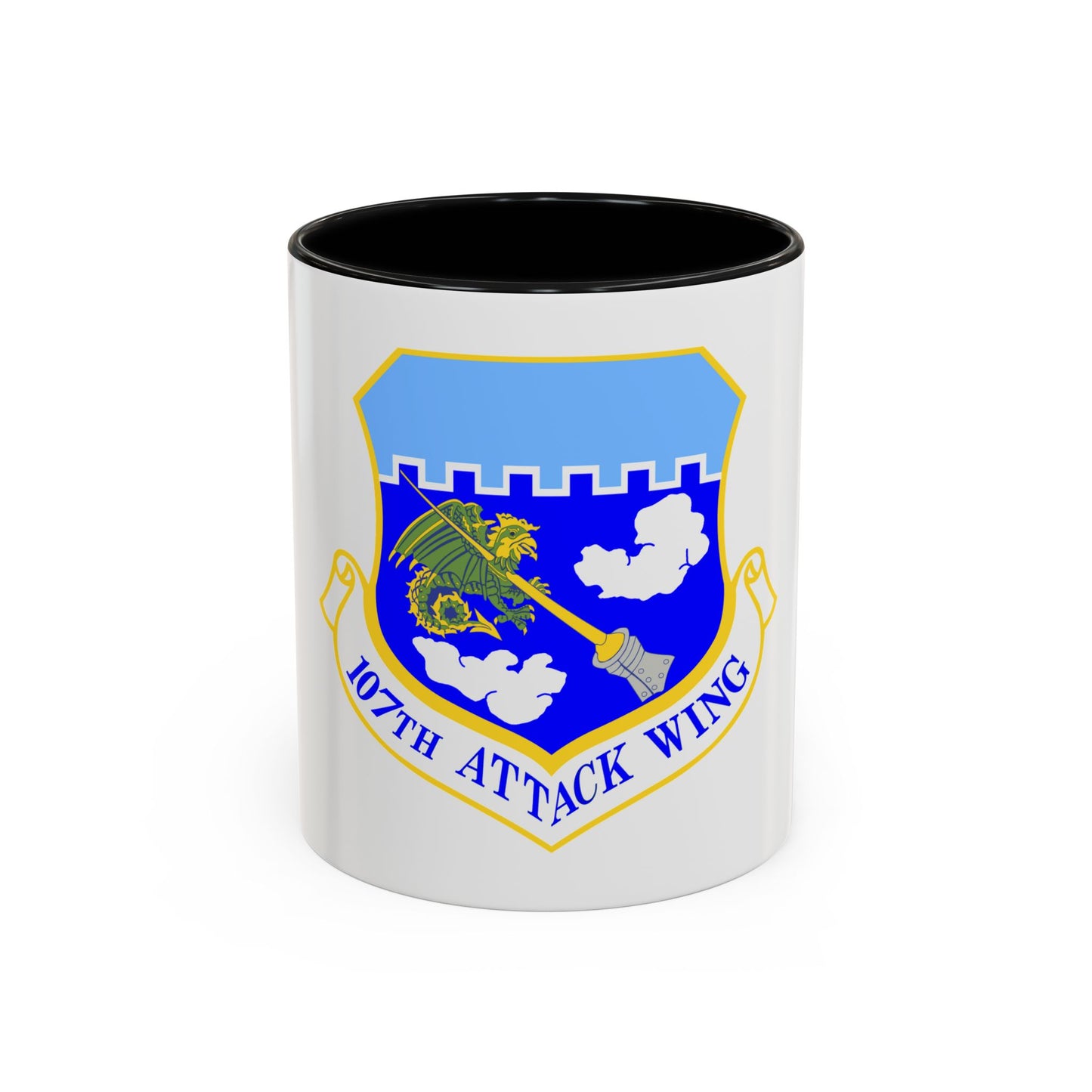 107th Attack Wing (U.S. Air Force) Accent Coffee Mug