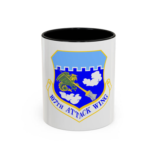 107th Attack Wing (U.S. Air Force) Accent Coffee Mug