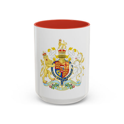 Coat of Arms of the United Kingdom (1801-1816) - Accent Coffee Mug