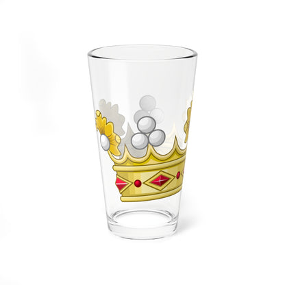Coronet of a Marquess - Kingdom of Portugal (Portugal) (Coat of Arms) Pint Glass 16oz