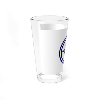 Flag of Tomari Hokkaido (Japan) Pint Glass 16oz