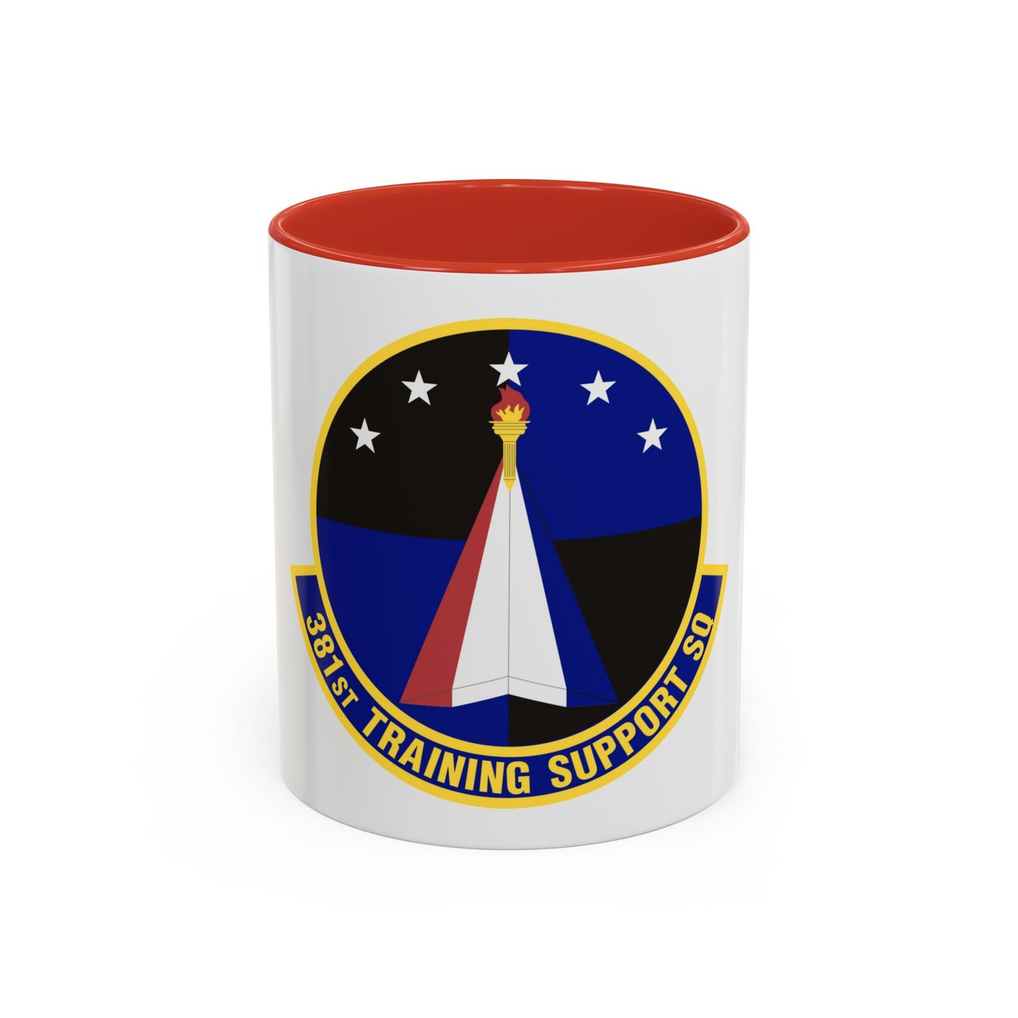 381st Training Support Squadron (U.S. Air Force) Accent Coffee Mug