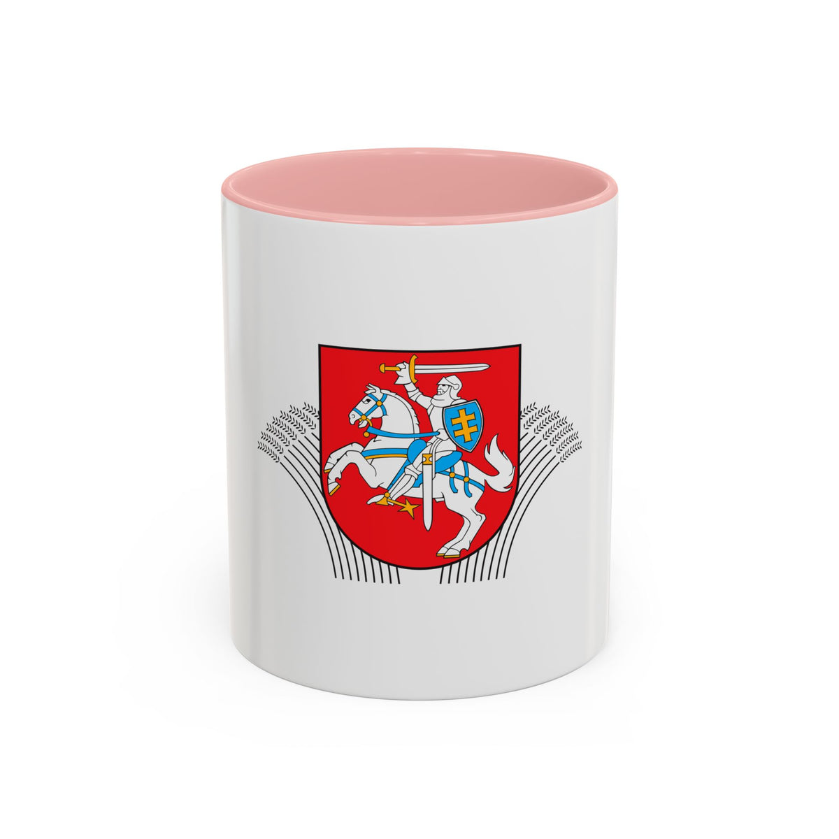 Coat of Arms of Ministry of Agriculture Lithuania - Accent Coffee Mug