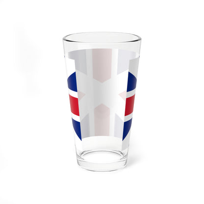 Union Jack 1606 Scotland (United Kingdom) Pint Glass 16oz