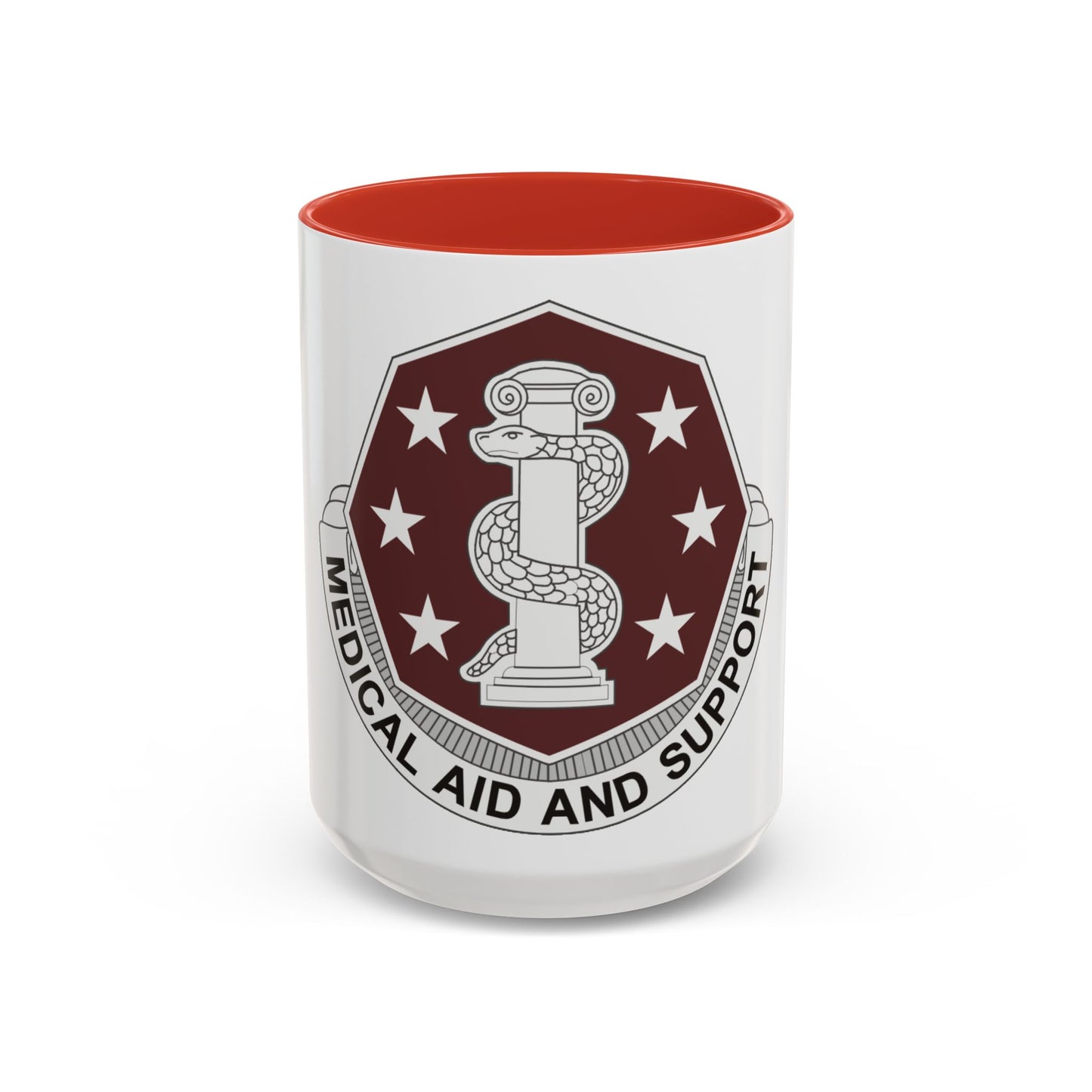 168 Medical Battalion (U.S. Army) Accent Coffee Mug