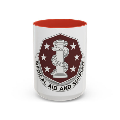 168 Medical Battalion (U.S. Army) Accent Coffee Mug