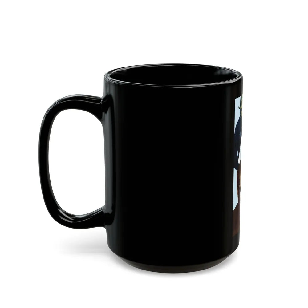 Castle Sinister, 1938 - Black Coffee Mug-Go Mug Yourself