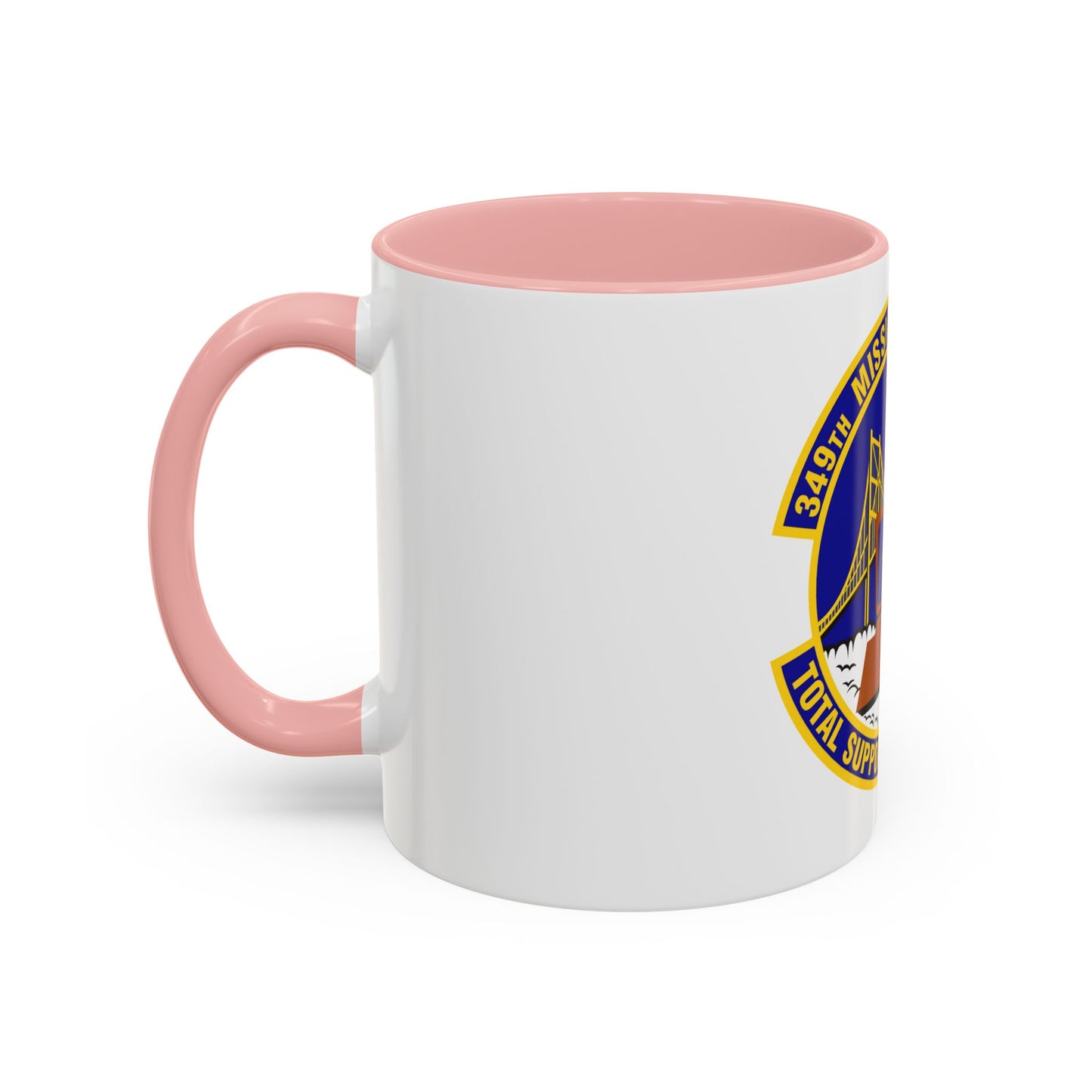 349th Mission Support Squadron (U.S. Air Force) Accent Coffee Mug