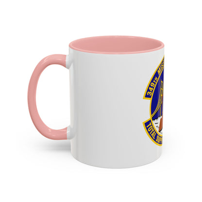 349th Mission Support Squadron (U.S. Air Force) Accent Coffee Mug