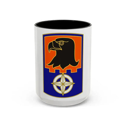 244 Aviation Brigade 3 (U.S. Army) Accent Coffee Mug 15oz Black - Go Mug Yourself