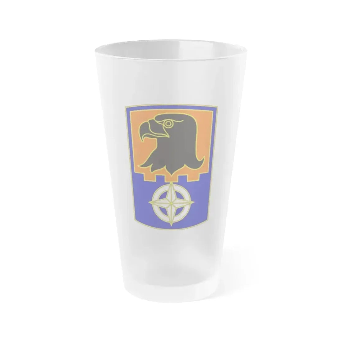 244 Aviation Brigade 3 (U.S. Army) Frosted Pint Glass 16oz Default Title - Go Mug Yourself