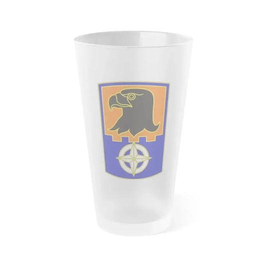 244 Aviation Brigade 3 (U.S. Army) Frosted Pint Glass 16oz Default Title - Go Mug Yourself