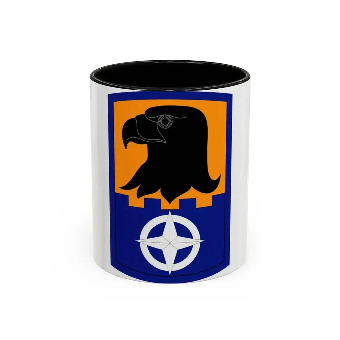 244 Aviation Brigade (U.S. Army) Accent Coffee Mug 11oz Black - Go Mug Yourself