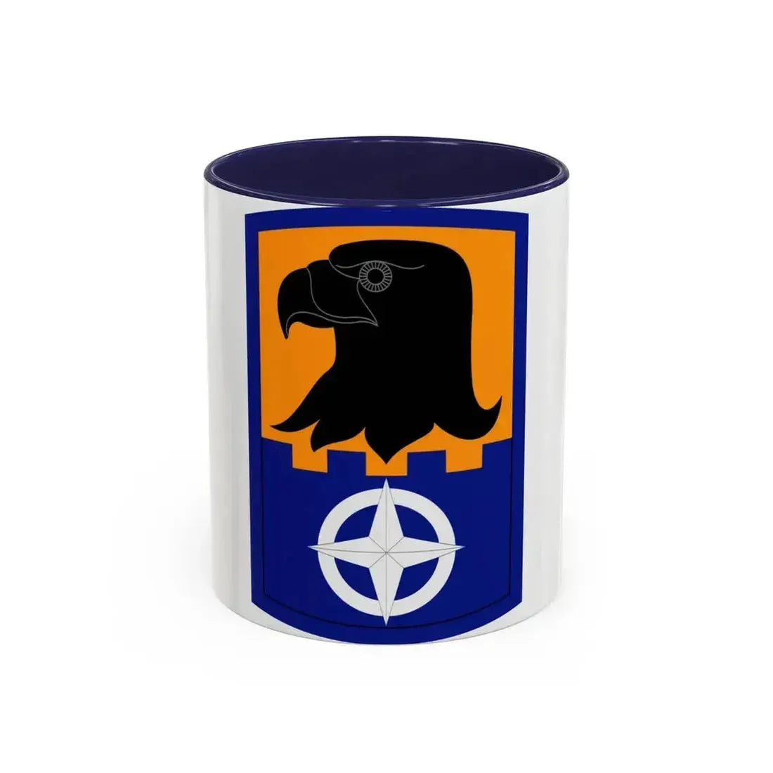 244 Aviation Brigade (U.S. Army) Accent Coffee Mug 11oz Navy - Go Mug Yourself