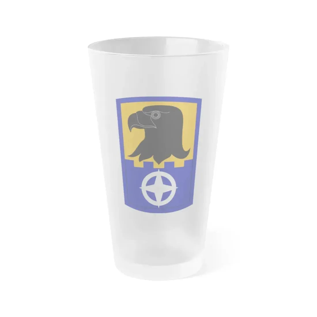 244 Aviation Brigade (U.S. Army) Frosted Pint Glass 16oz Default Title - Go Mug Yourself