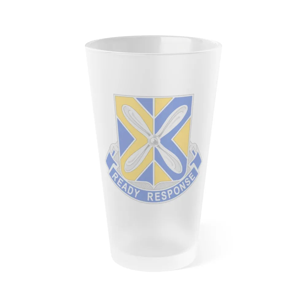 244 Aviation Regiment (U.S. Army) Frosted Pint Glass 16oz-Go Mug Yourself