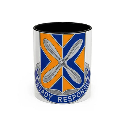 244 Aviation Regiment (U.S. Army) Accent Coffee Mug 11oz Black - Go Mug Yourself