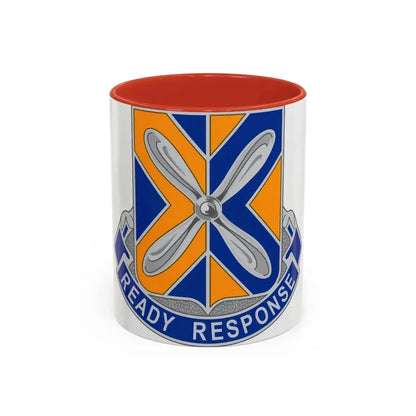 244 Aviation Regiment (U.S. Army) Accent Coffee Mug 11oz Red - Go Mug Yourself