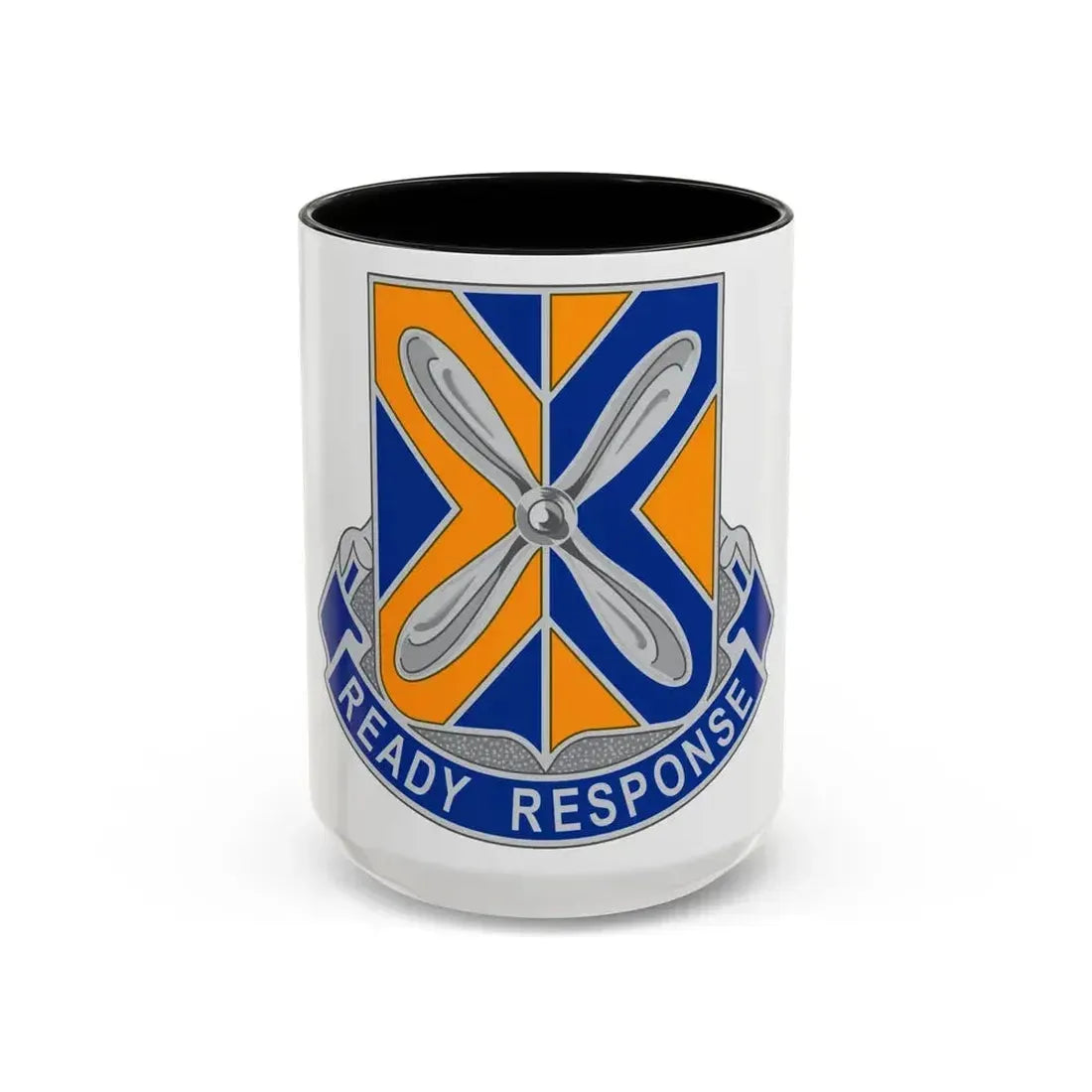 244 Aviation Regiment (U.S. Army) Accent Coffee Mug 15oz Black - Go Mug Yourself