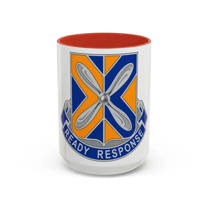 244 Aviation Regiment (U.S. Army) Accent Coffee Mug 15oz Red - Go Mug Yourself