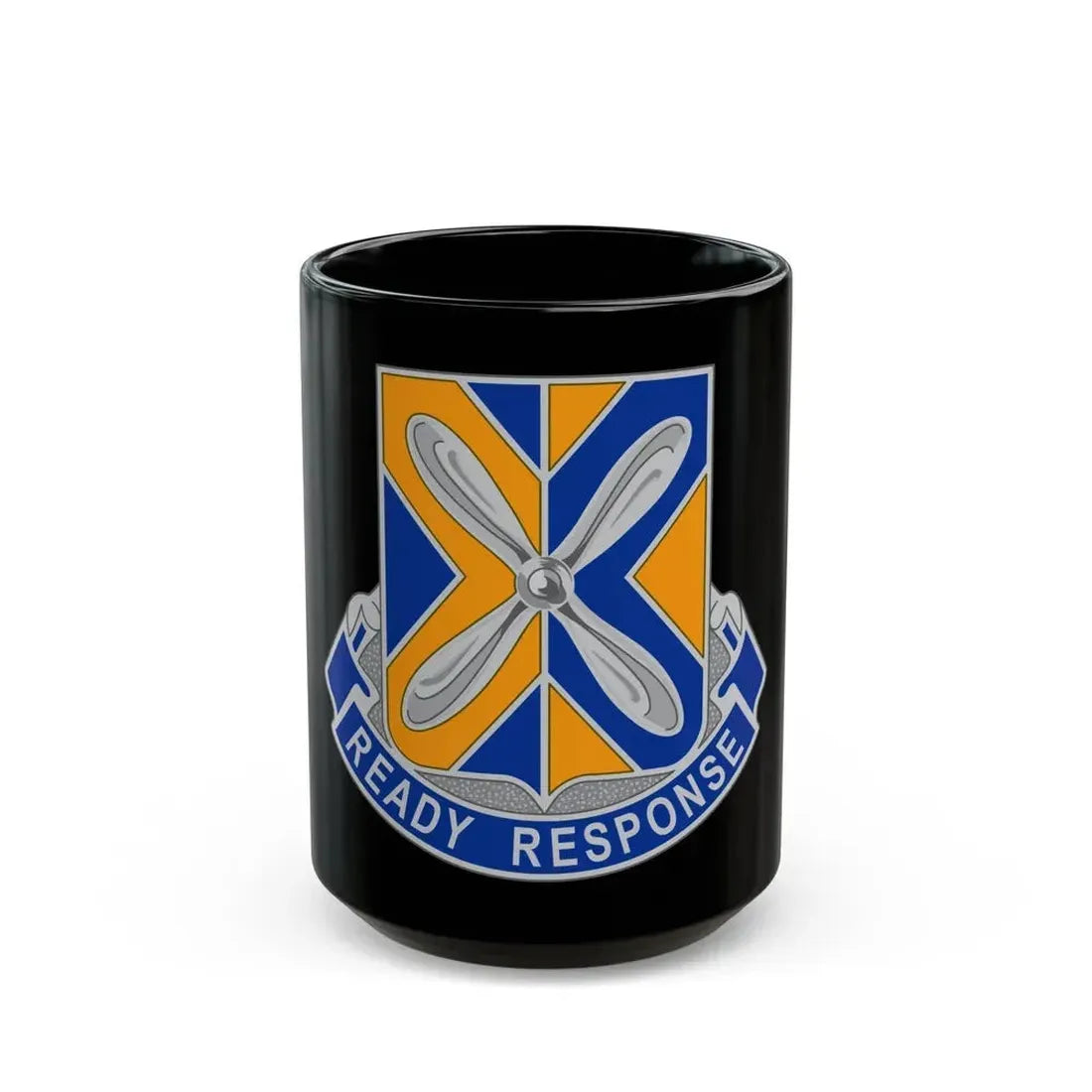 244 Aviation Regiment (U.S. Army) Black Coffee Mug 15oz - Go Mug Yourself