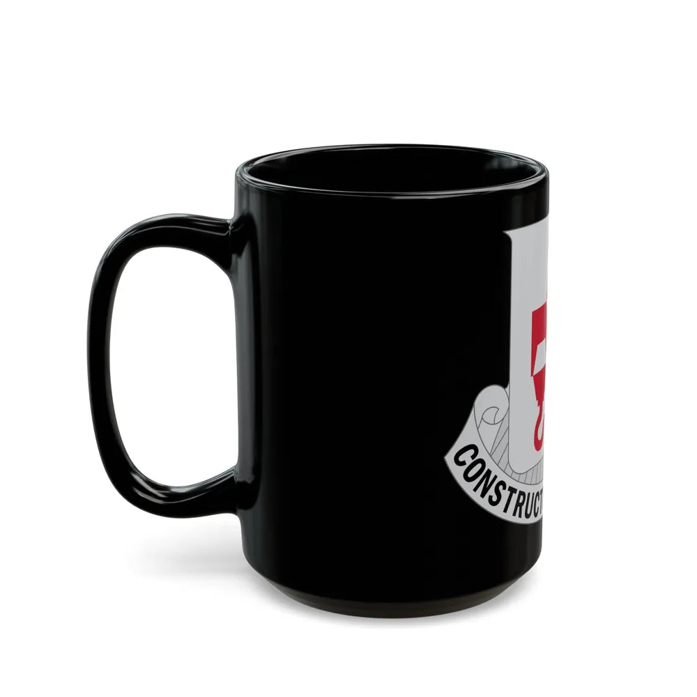 244 Engineer Battalion (U.S. Army) Black Coffee Mug-Go Mug Yourself