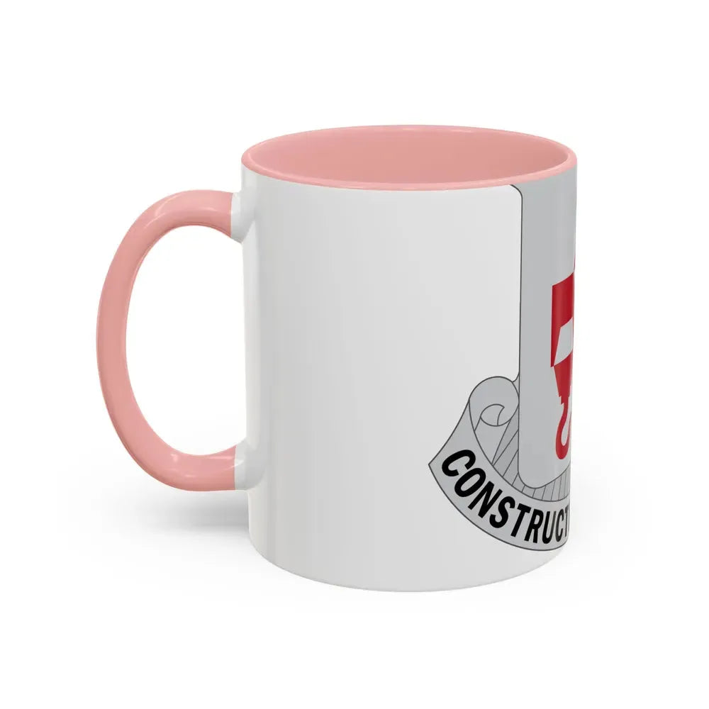 244 Engineer Battalion (U.S. Army) Accent Coffee Mug - Go Mug Yourself