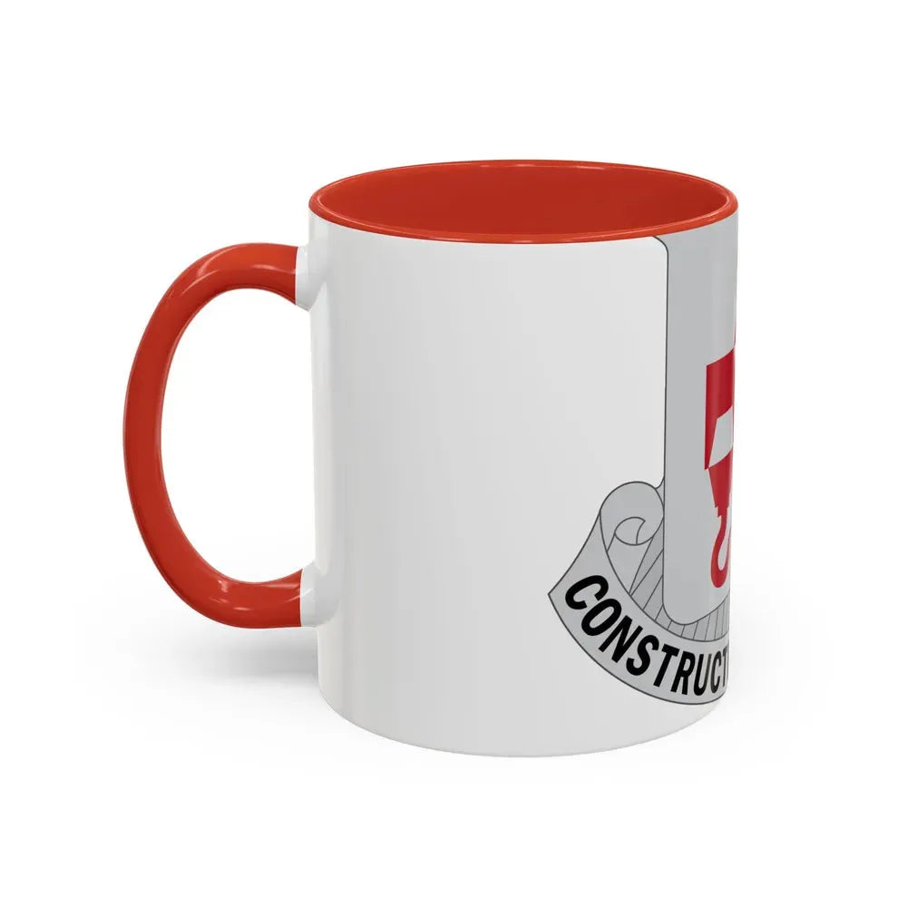 244 Engineer Battalion (U.S. Army) Accent Coffee Mug - Go Mug Yourself