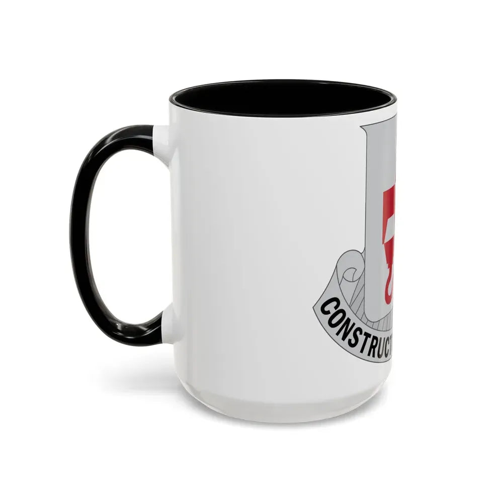 244 Engineer Battalion (U.S. Army) Accent Coffee Mug - Go Mug Yourself