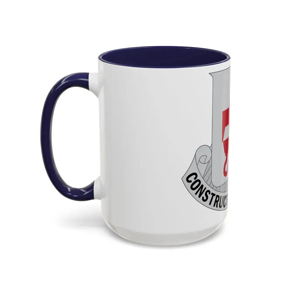 244 Engineer Battalion (U.S. Army) Accent Coffee Mug - Go Mug Yourself