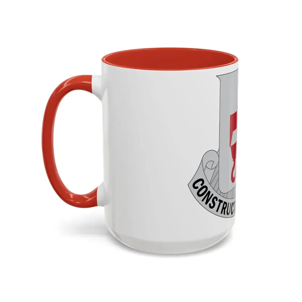 244 Engineer Battalion (U.S. Army) Accent Coffee Mug - Go Mug Yourself