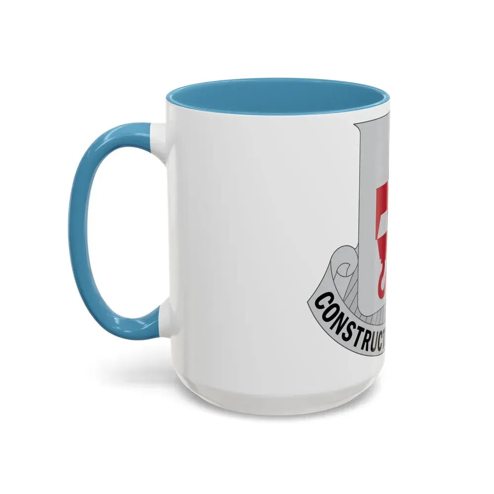 244 Engineer Battalion (U.S. Army) Accent Coffee Mug - Go Mug Yourself