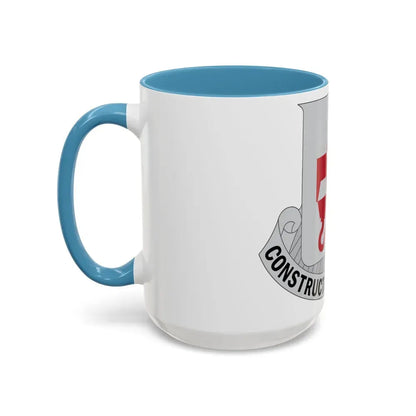 244 Engineer Battalion (U.S. Army) Accent Coffee Mug - Go Mug Yourself