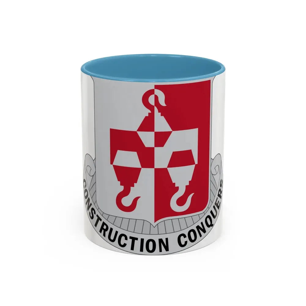 244 Engineer Battalion (U.S. Army) Accent Coffee Mug - Go Mug Yourself