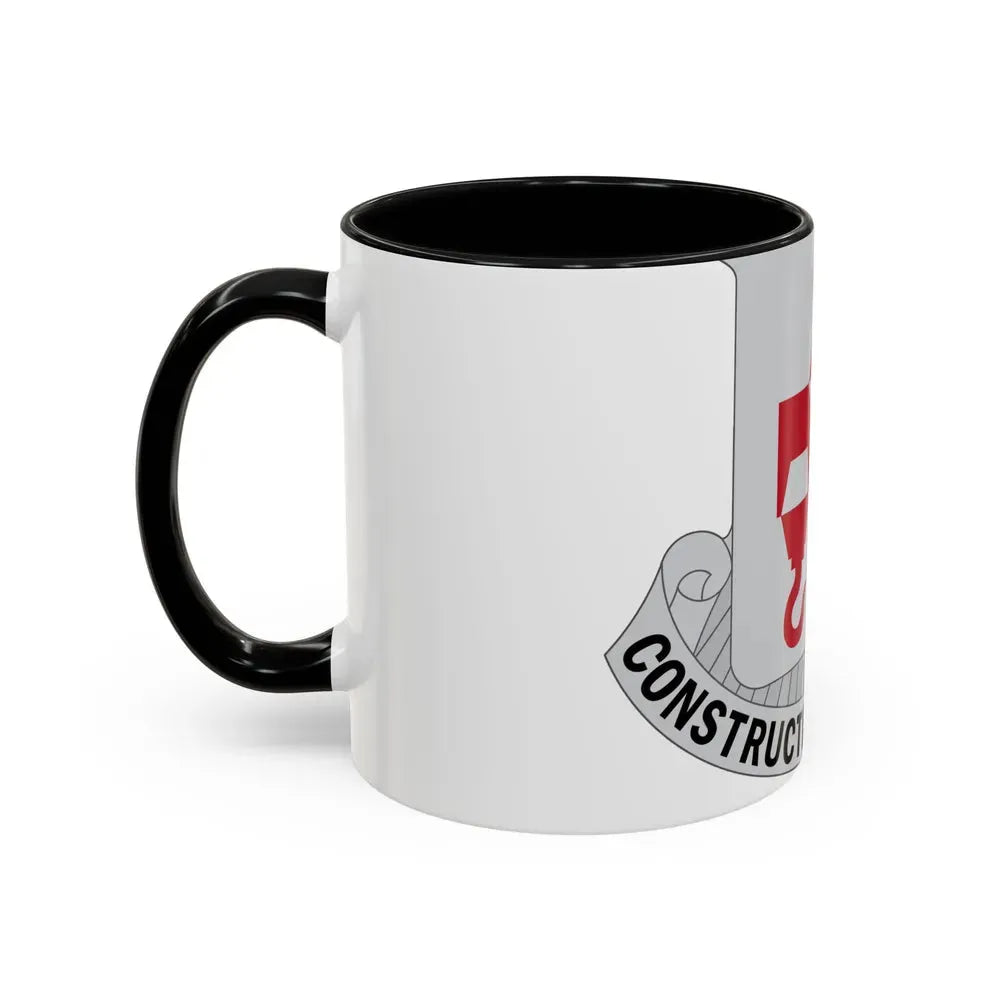 244 Engineer Battalion (U.S. Army) Accent Coffee Mug - Go Mug Yourself