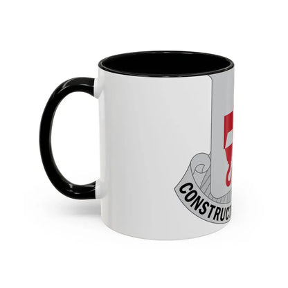 244 Engineer Battalion (U.S. Army) Accent Coffee Mug - Go Mug Yourself