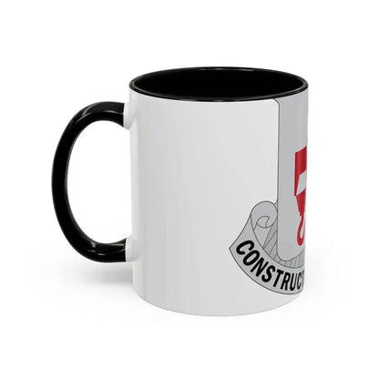 244 Engineer Battalion (U.S. Army) Accent Coffee Mug - Go Mug Yourself