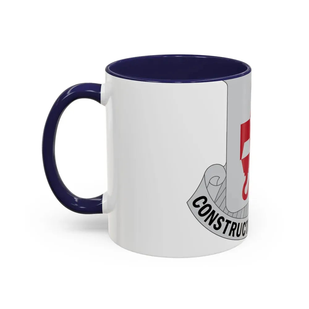 244 Engineer Battalion (U.S. Army) Accent Coffee Mug - Go Mug Yourself