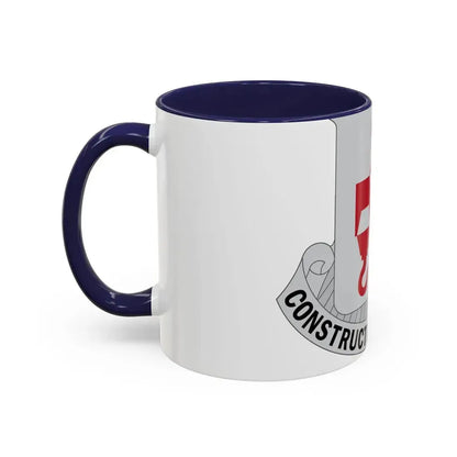244 Engineer Battalion (U.S. Army) Accent Coffee Mug - Go Mug Yourself