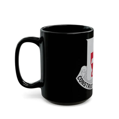 244 Engineer Battalion (U.S. Army) Black Coffee Mug - Go Mug Yourself