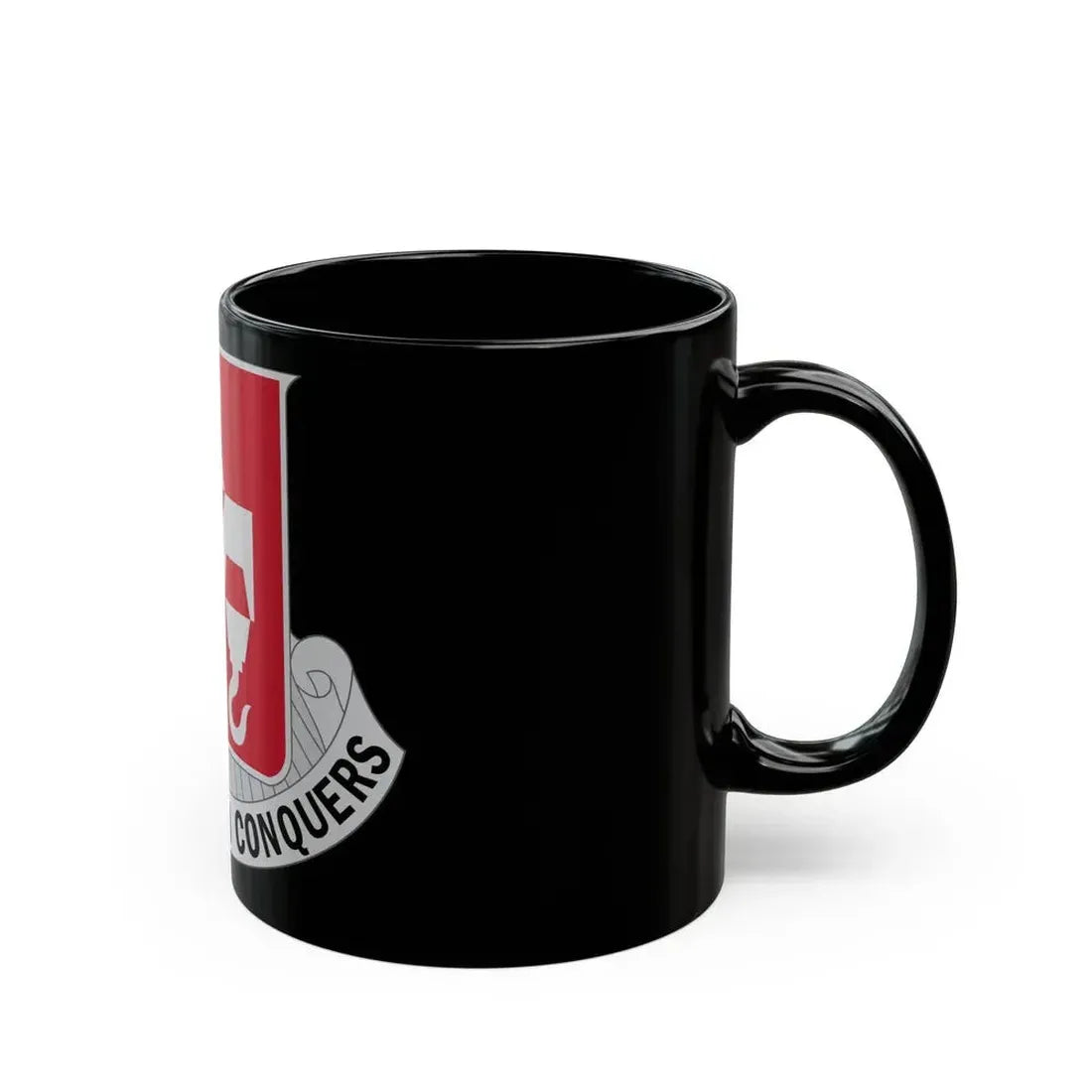 244 Engineer Battalion (U.S. Army) Black Coffee Mug - Go Mug Yourself