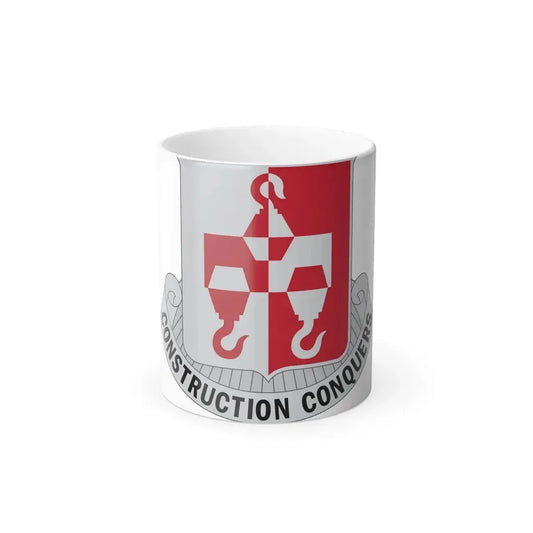 244 Engineer Battalion (U.S. Army) Color Changing Coffee Mug 11oz - Go Mug Yourself