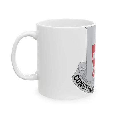 244 Engineer Battalion (U.S. Army) White Coffee Mug - Go Mug Yourself