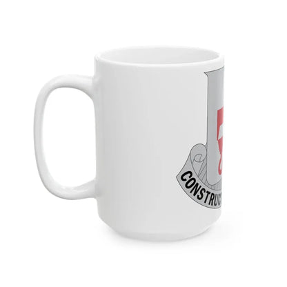 244 Engineer Battalion (U.S. Army) White Coffee Mug - Go Mug Yourself