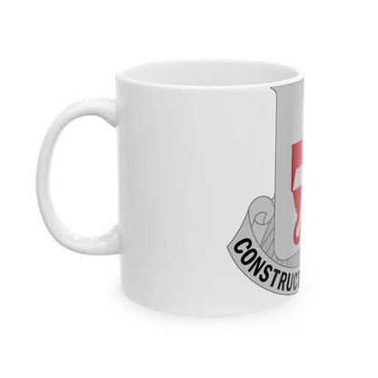 244 Engineer Battalion (U.S. Army) White Coffee Mug - Go Mug Yourself